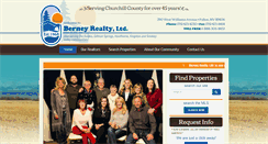 Desktop Screenshot of berneyrealty.com